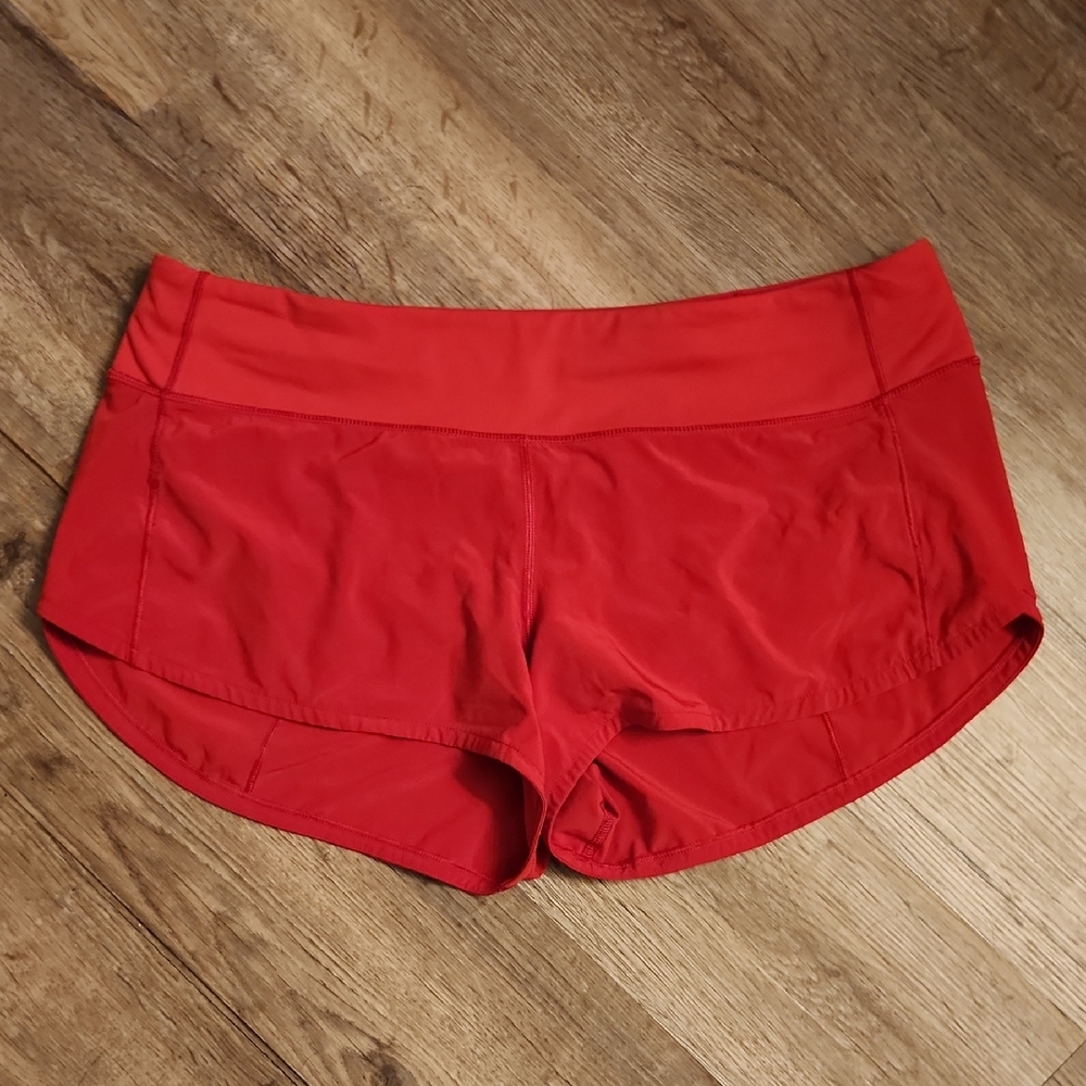 Lululemon Speed Up Low Rise Lined Shorts